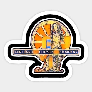 Cortland Corset Sticker